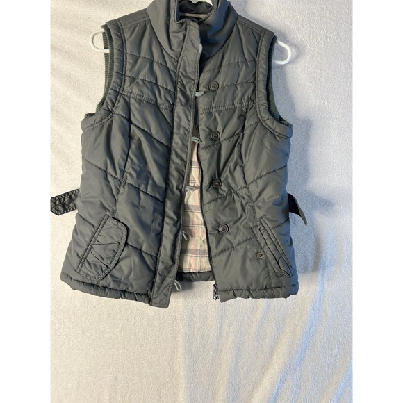 Ashley 26 International Jackets & Blazers - Ashley 26 International Women's Gray Puffer Vest Large